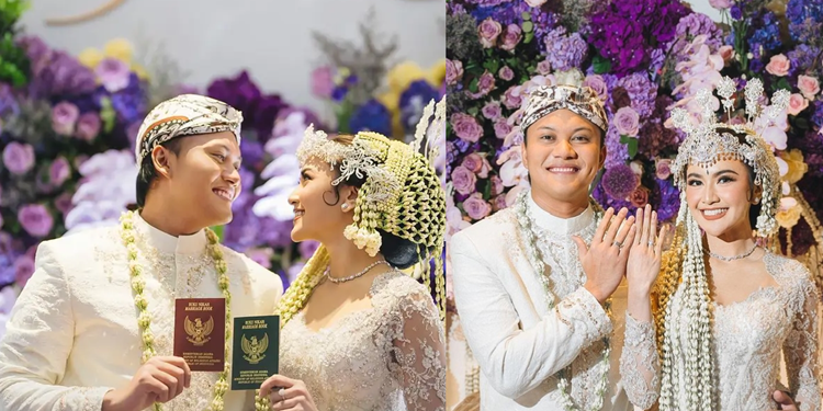 Pernikahan Rizky-Mahalini Sah Secara Islam, Presiden Kirim Karangan Bunga