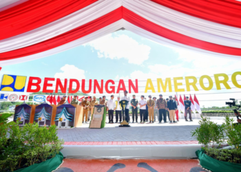 Cegah Krisis Air dan Reduksi Banjir, Presiden Resmikan Bendungan Ameroro