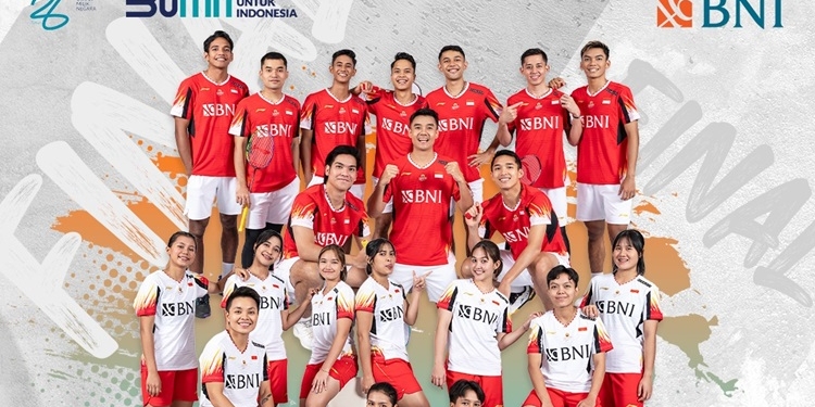 Melaju ke Final, BNI Apresiasi Keberhasilan Tim Thomas dan Uber
