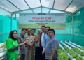 Perwujudan Konsep ESG, Bank DKI Resmikan Kebun Hidroponik ke-10