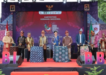 OJK Gelar Harvesting Gerakan Nasional Bangga Buatan Indonesia