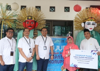 Idul Adha 1445 H, FIFGROUP Tebar 3 Sapi dan 453 Kambing