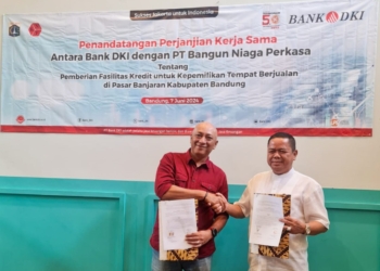 Bank DKI Sediakan Kredit Pemilikan Tempat Berjualan Bagi Pedagang Pasar