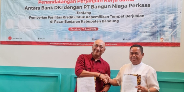 Bank DKI Sediakan Kredit Pemilikan Tempat Berjualan Bagi Pedagang Pasar