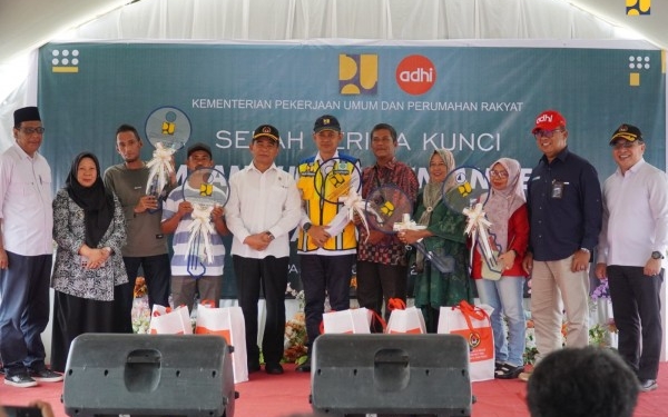 Kementerian PUPR Selesaikan Pembangunan 5.598 Rumah Korban Gempa Sulteng