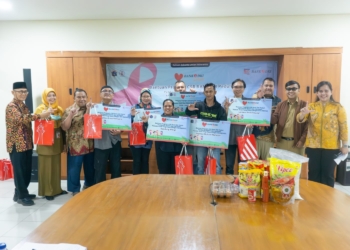 Bank DKI Peduli Berikan Bantuan Anak dengan HIV
