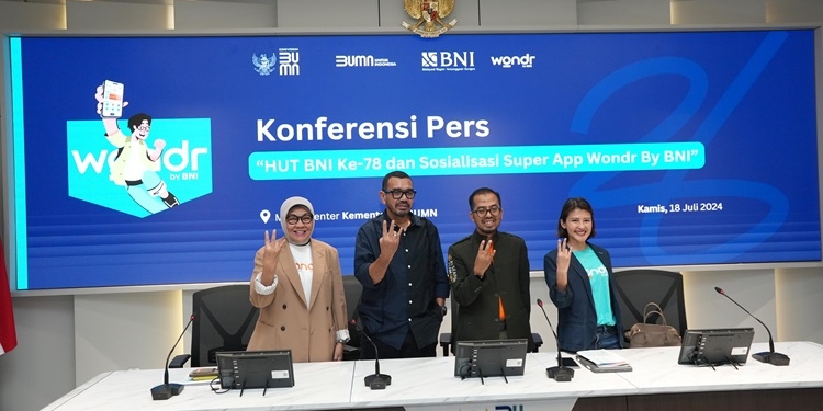 BNI Expo 2024 dan wondr by BNI Meluncur di Perayaan HUT ke-78