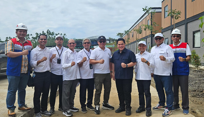 Erick Thohir Pastikan Jaringan Gas Pertamina di IKN Dapat Digunakan