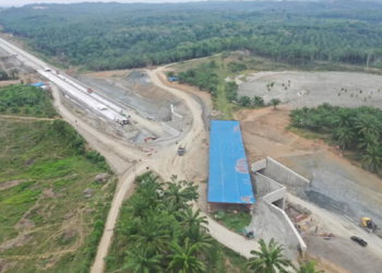 HKI: Konstruksi Tol Tanjung Pura – Pangkalan Brandan Capai 92,05 Persen