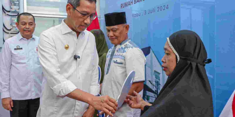 Pemprov DKI Resmikan Hunian Kawasan Permukiman Vertikal di Palmerah  