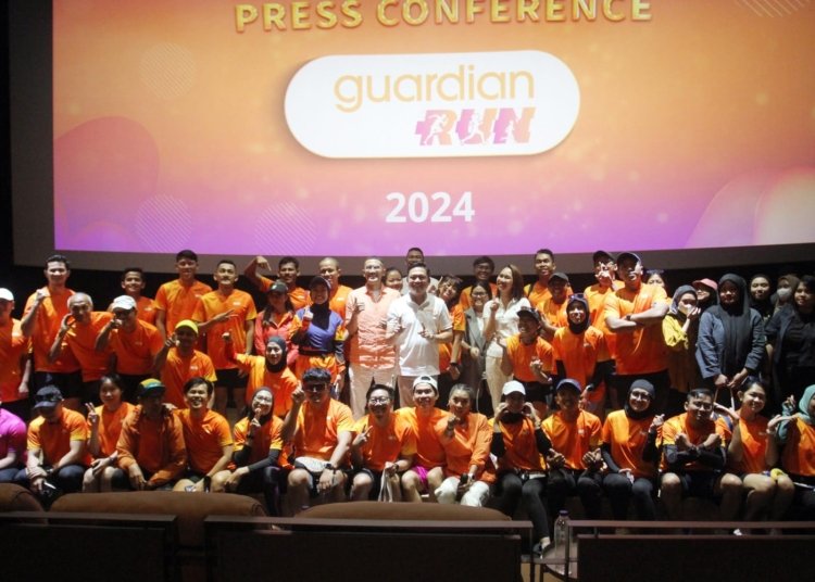 Press Conference Guardian Run 2024 di FX Mall, Jakarta. (Foto:URBANCITY/doc:Guardian)