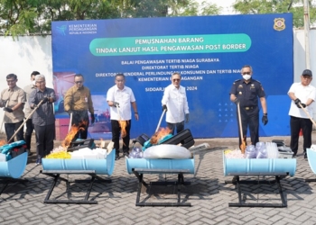 Kemendag Musnahkan Produk Impor Ilegal Senilai Rp5,3 Miliar Demi Melindungi Produk UMKM dan Industri Dalam Negeri