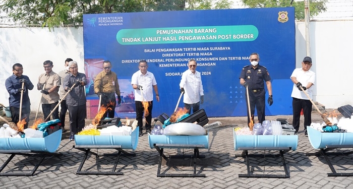 Kemendag Musnahkan Produk Impor Ilegal Senilai Rp5,3 Miliar Demi Melindungi Produk UMKM dan Industri Dalam Negeri