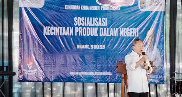 Mendag Kampanyekan ke Pelajar Sikap Bangga Indonesia dengan Membeli Produk Dalam Negeri