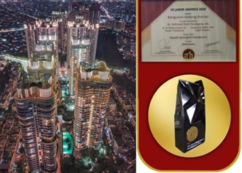 Usung Konsep Hijau, The Royale Springhill Residences Raih Anugerah IAI Jabar Awards 2024
