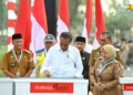 Presiden Resmikan Perbaikan 16 Ruas Jalan Sepanjang 102,5 Km di Lampung
