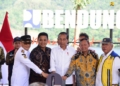 Jokowi Saat Resmikan Bendungan Rp1,83 Triliun di Takalar: Produktifitas Pertanian Semua Negara Turun