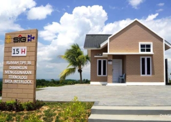 Semen Indonesia Pamerkan Rumah MBR dari Bata Interlock Ramah Lingkungan di IKN