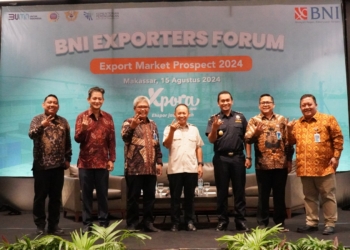 BNI Xpora Gelar BNI Exporters Forum di Makassar, Dorong UKM Go Global