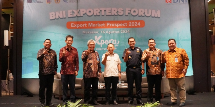 BNI Xpora Gelar BNI Exporters Forum di Makassar, Dorong UKM Go Global