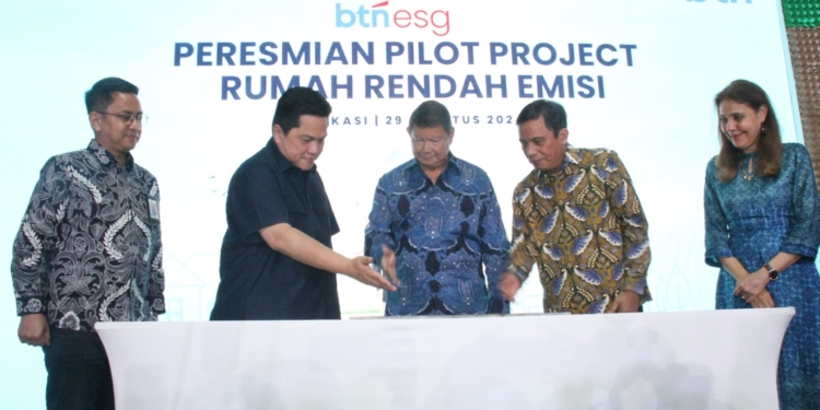 BTN Siapkan Dukungan Pembiayaan 150.000 Rumah Rendah Emisi.