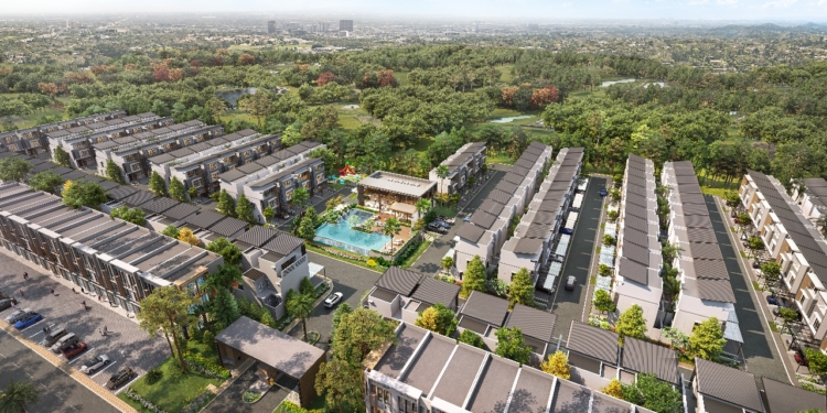 Paradise Resort City Rilis Klaster Rumah 1-3 Lantai Rp1,2 Miliaran