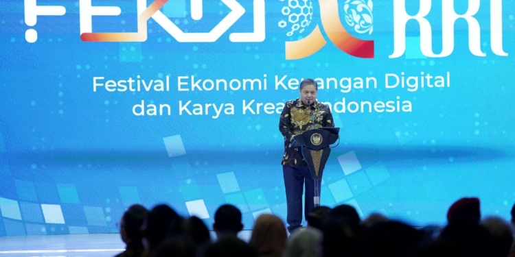 Menko Airlangga: 2030 Ekonomi Digital Indonesia Bisa Mencapai Rp9.600 Triliun