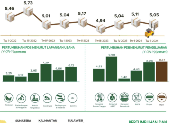 Kuartal II 2024 Pertumbuhan Ekonomi Indonesia Melambat