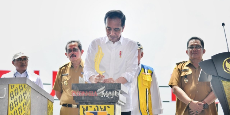 Presiden Jokowi Resmikan Bendungan Paling Mahal yang Dibangun Selama Pemerintahannya