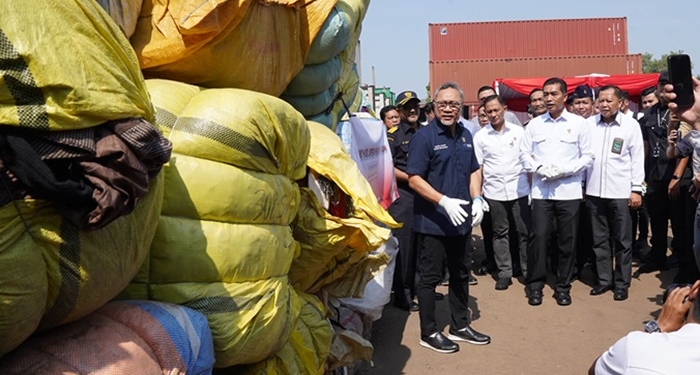 Merugikan Negara dan Produk Dalam Negeri, Kemendag Tindak Produk Impor Ilegal Senilai Rp46,19 Miliar di Cikarang