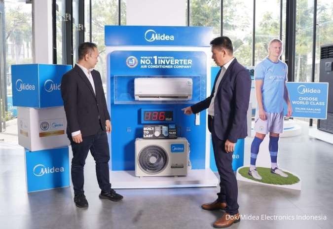 Ilustrasi peluncuran AC Inverter Midea. (Dok. Mideal Electronics Indonesia)