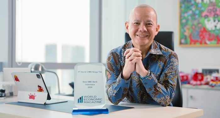 CIMB Niaga Raih Penghargaan Internasional Sebagai Best SME Bank Indonesia 2024