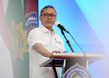 Mendag Zulkifli Hasan Ajak Pelajar dan Mahasiswa di Surabaya Buat Mencintai Produk UMKM