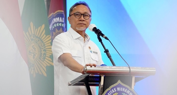 Mendag Zulkifli Hasan Ajak Pelajar dan Mahasiswa di Surabaya Buat Mencintai Produk UMKM