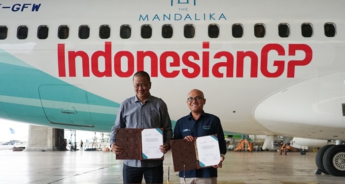 Garuda Indonesia Menjadi Penerbangan Resmi MotoGP Mandalika 2024, Siapkan 8 Ribu Kursi Penerbangan