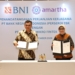 Wujudkan Ekonomi Inklusif dan Digitalisasi Akses Pembiayaan UMKM, BNI Jalin Kerjasama dengan Amartha