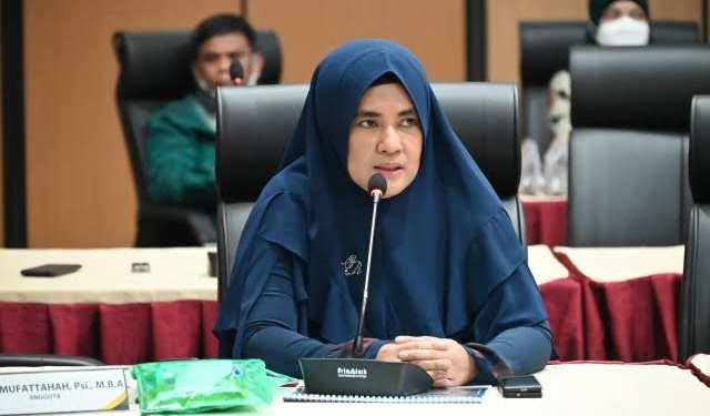 Anggota komisi XI DPR Siti Mufattahah.