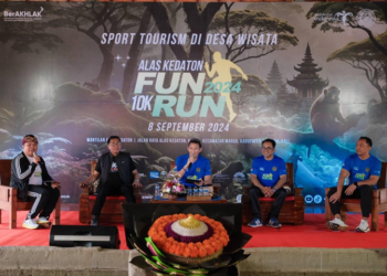 Alas Kedaton Fun Run 2024, Menparekraf: Pikat Wisatawan dengan Sports Tourism