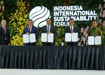 Pupuk Indonesia, PLN dan ACWA Power Bangun Ekosistem Hidrogen Hijau