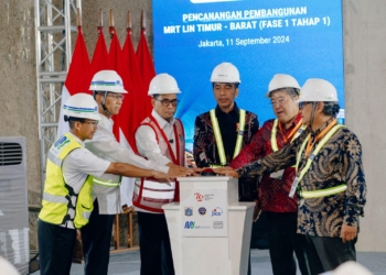 Presiden Canangkan Pembangunan MRT Tomang-Medan Satria