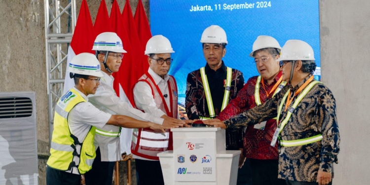 Presiden Canangkan Pembangunan MRT Tomang-Medan Satria