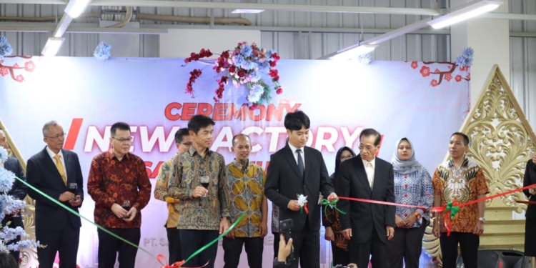 Sanwa Musen, Tenant Pertama Subang Smartpolitan Resmikan Pabrik Baru