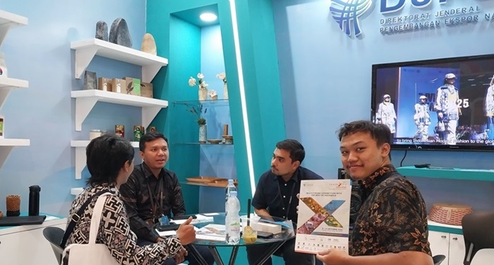 Stan Informasi Ekspor di INACRAFT on October 2024, Sajikan Informasi Seluk Beluk Ekspor