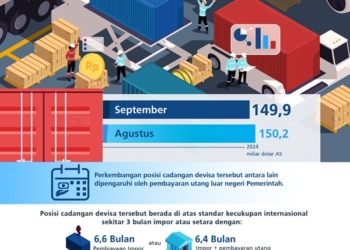 Pemerintah Bayar Utang, Cadangan Devisa Berkurang