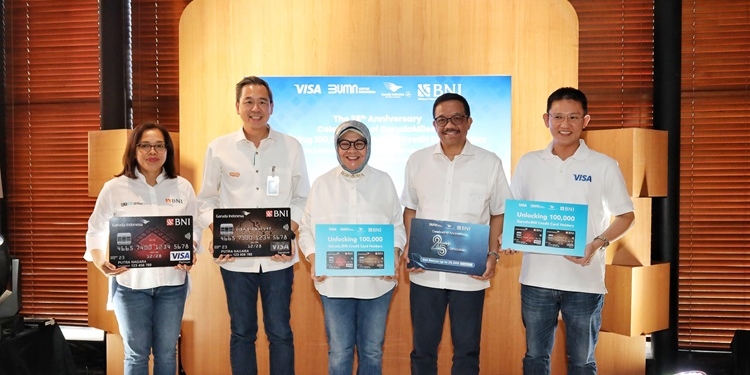 BNI-Garuda Indonesia Kasih Bonus 25.000 GarudaMiles untuk Pemegang Kartu Kredit