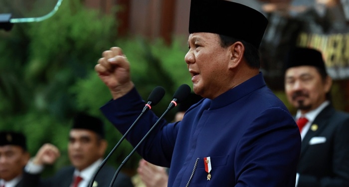 Presiden Prabowo Mengajak Bangsa Indonesia Bersatu Menghadapi Tantangan dengan Keberanian
