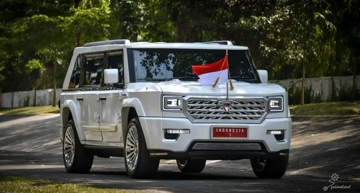 Ini Spesifikasi Mobil Kepresidenan Prabowo Subianto, MV3 Garuda Limousine Buatan Pindad