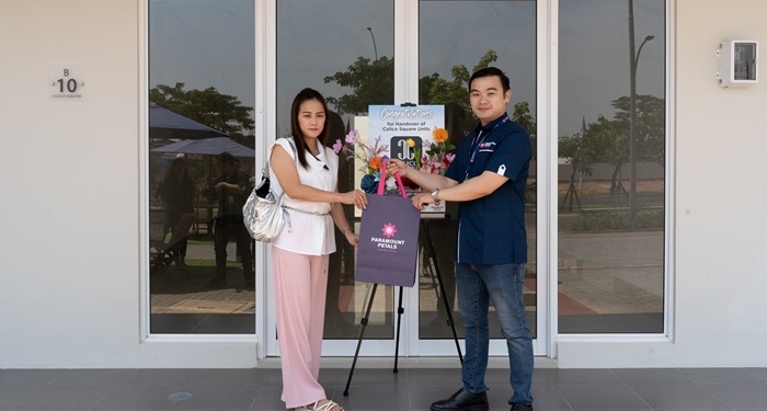 Paramount Petals Serah Terima Perdana 34 Unit Ruko Calico Square ke Konsumen