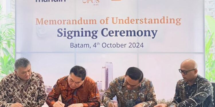 Opus Bay Gandeng Bank Mandiri, Permudah Layanan KPR dan KPA