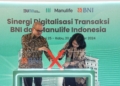 BNI Optimalkan Layanan Digital untuk Permudah Nasabah Manulife Bayar Prem